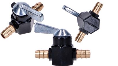 Ventil paliva ručný 8mm - univerzálny