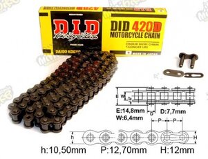 Reťaz 420D od DID pre ATV a Pitbike 