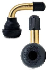 Ventil na disk pre bezdušové pneumatiky na kolobežkách PVR70 zahnutý