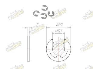 Poistný krúžok pre hriadele 2,3mm