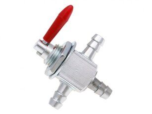 Ventil paliva univerzálny 8mm s rezervným okruhom