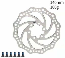 Brzdový Kotúč 140mm elektrokolobežky aj R6.1