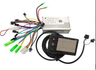 Ovládač kompletná sada BLDC 24V 36V 48V S866 13A