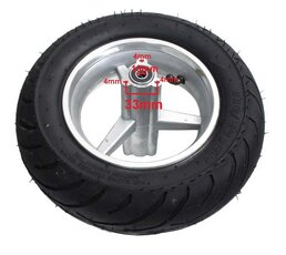 Koleso zadné minibike s plášťom 100/50-6,5
