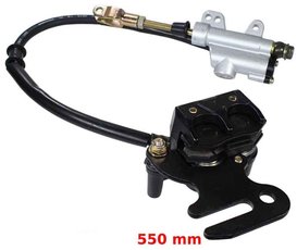 Brzda zadná dvojpiestik Pitbike pre 12mm osku