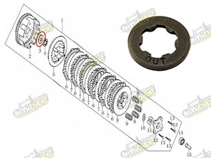 Podložka matice spojkového koša O28x2.6 pre ZS W150