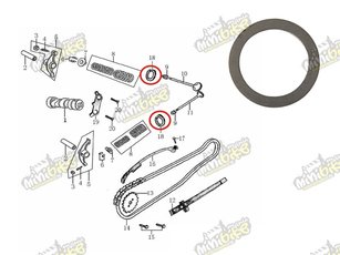 Podložka pod pružinu ventilu pre ZS W150 15706-D002-0000