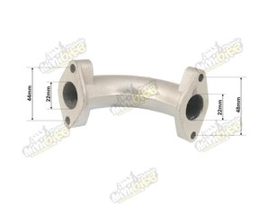 Príruba karburátora ATV/Pitbike 110-125cc 44/48mm