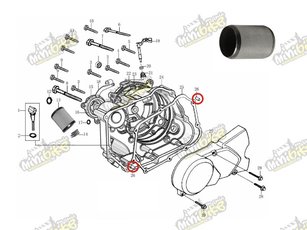 Vymedzovacie púzdro 8x12x6.3mm pre ZS W150