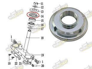 Matica krku riadenia M22x1.0 PisterPro LXR12-14 53220-SPH2-00
