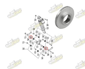 Vymedzovacia podložka prepákovania pre PisterPro LXR12-14 52187-X5-100L-F