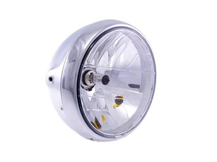 Predné svetlo H4 chrómové