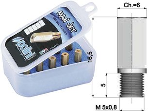 Hlavná tryska pre Keihin PWK karburátor sada od 100 po 118 Polini