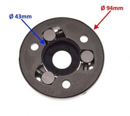 Štartovacia volnobežka pre Yamaha YBR125