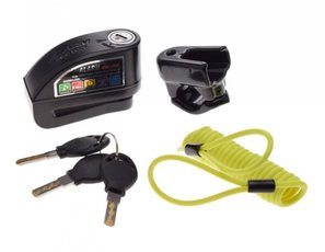 Zámok s alarmom Unit sada ON/OFF 110dB Čierny