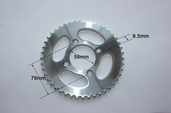 Rozeta 428 43T pre Keeway RKV 125