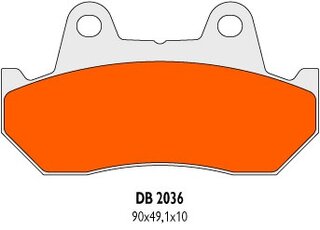 Brzdové obloženie DB2036RDN pre Honda Helix CN 250 Fusion Spazio