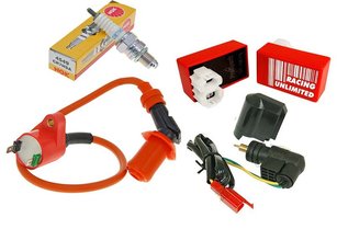 CDI zapaľovanie kompletná elektronika na skútre GY6 125/150 152QMI/157QMJ