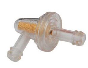 Filter paliva 6,3mm bronzový 1/4" 90° univerzálny