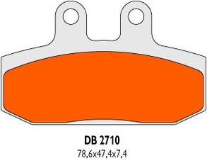 Brzdové obloženie pre Honda Bali 50 SJ50 AF32