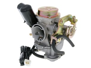 Karburátor pre skútre GY6 50ccm 4T 139QMB/QMA - plechový kryt Karburátor pre skútre GY6 50ccm 4T 139QMB/QMA - plechový kryt