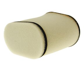 Vzduchový filter Double Layer Racing - oval biely