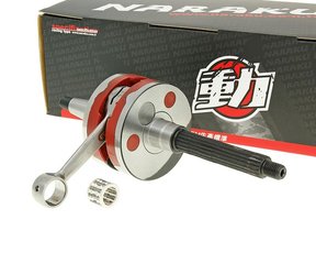 Kľukový hriadeľ Naraku Racing HPC pre Piaggio 50ccm AC, LC