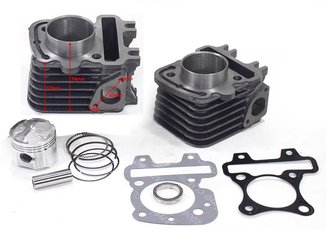 Valec pre skútre Piaggio 50cc 4T 4V na 70cc racing