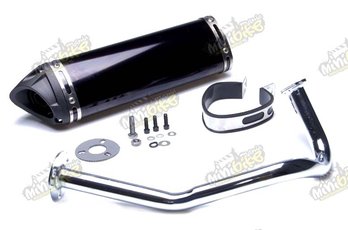 Výfuk pre skútre GY6 50cc s DBkillerom