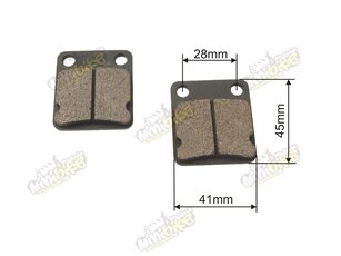 Brzdové obloženie na Bashan zadné