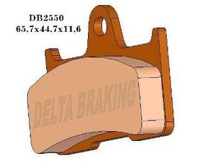 Brzdové obloženie zadné Gladiator X5/ X6/ X8/ X450/ X520/ X550/ RX510/ RX530 UTV530