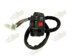 Prepínač pre ATV smerovky, klaksón a svetlá