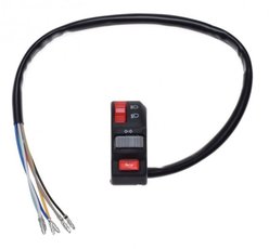 Prepínač smeroviek + klaksón univerzál 22mm