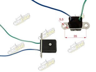 Snímač iskry olejotesný impedancia cca 142ohm Keeway Speed125