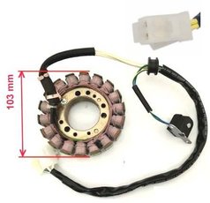 Stator pre Linhai 260 300 400 24001A 103mm