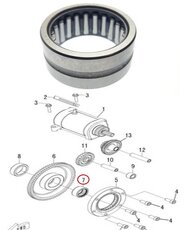 Ložisko ihličkové RNA49/22 30401-02800