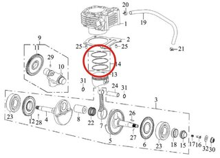 Piestne krúžky 78mm SMC Jumbo R5
