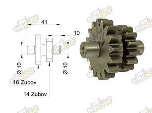 Primárne štartovacie koliečko 16/14 Pre CG250