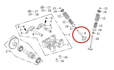 Sací ventil na motor SMC Jumbo 30014711-JOW-00