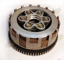 Spojka komplet pre motor CG 200ccm 73zubov 7lamiel