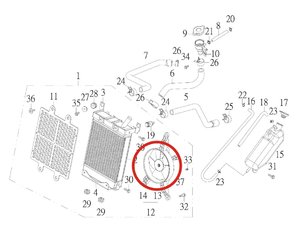 Ventilátor pre SMC Jumbo 300 43451-JOW-00