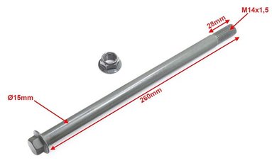 Oska 15mm  260mm M15