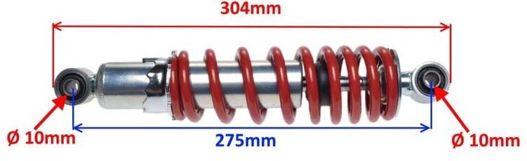 Tlmič zadný pre ATV 275mm