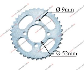 Rozeta 37z na 420 reťaz pre ATV a pitbike110/125