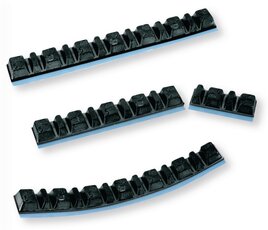 Samolepiace závažia na vyvažovanie kolies 5gx7 a 2,5gx6 čierne