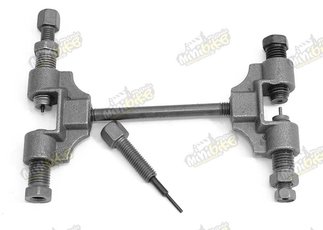 Roznitovačka a nitovačka na rozvodové reťaze a minibike