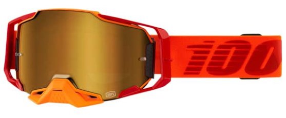 Okuliare 100% Armega Litkit True Gold Mirror