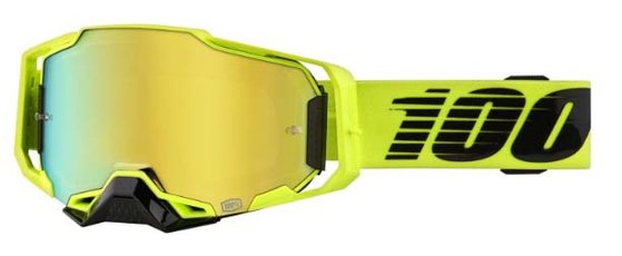 Okuliare 100% Armega Nuclear Circus Gold Mirror