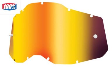 Sklo 100% zrkadlové červené Anti-Fog lens Acurri2 Strata2 mini