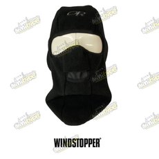 Kukla Windstopper s otvorom na dýchanie zakrytým jemným fleecom